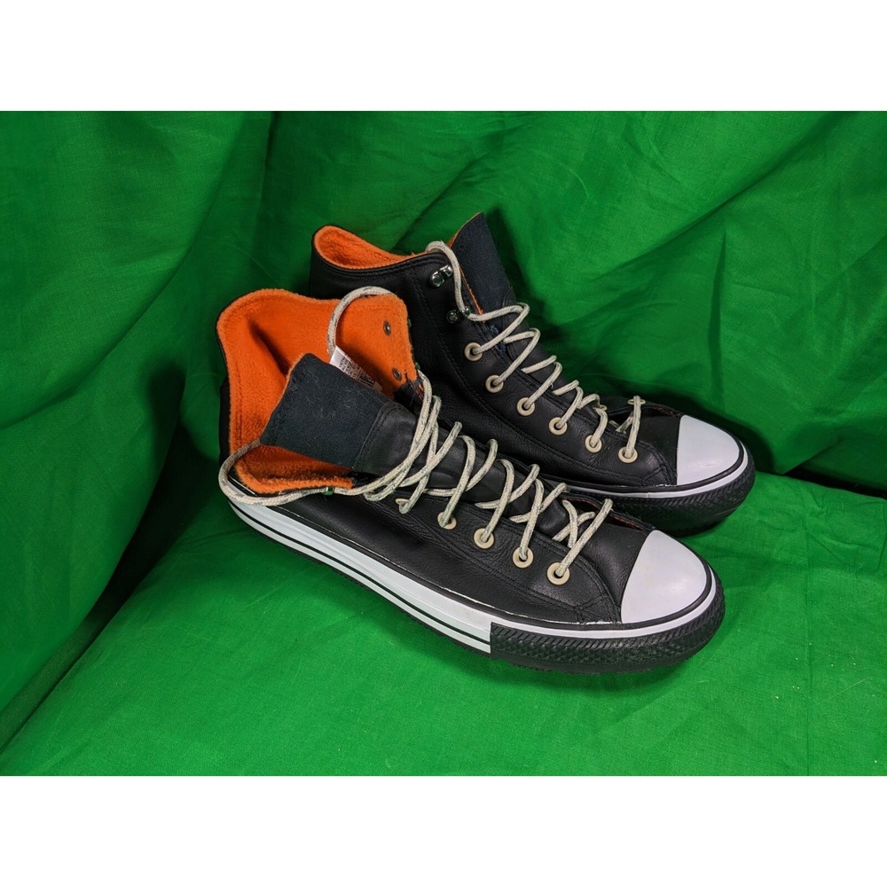 Converse Chuck Taylor All Star Winter Hi Limited Shoe Boot Black Womens Size 13